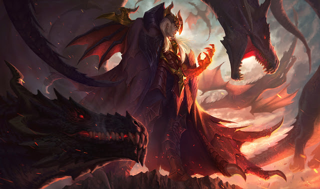 LoL : Nouveau skin Swain, Dragon Master - Patch 8.4